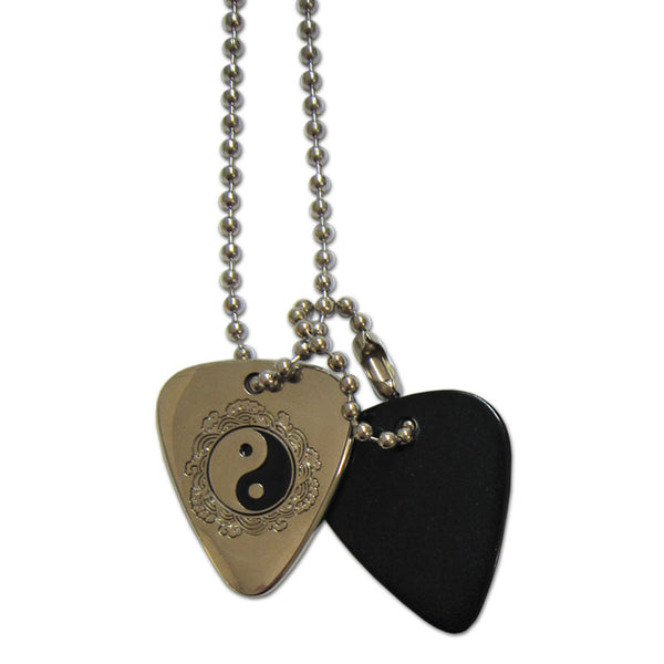 Pick Necklace - Yin Yang - Custom Printed Picks - Custom Plektrum - Plektren Bedrucken - puas personalizadas