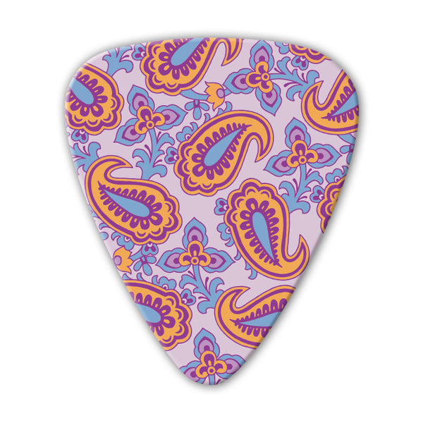 Unlimited Edition - Paisley Multi Pack - Custom Printed Picks - Custom Plectrum - Plektren Bedrucken - Mediators - 2