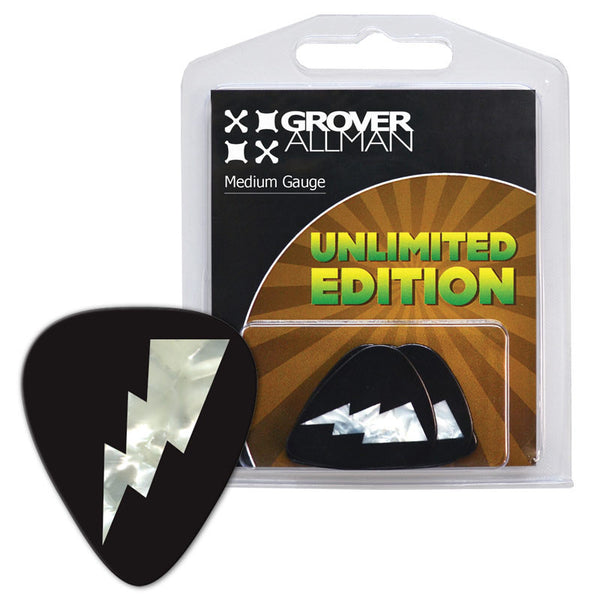 Unlimited Edition - Pearl Bolt Multi Pack - Custom Printed Picks - Custom Plectrum - Plektren Bedrucken - Mediators - 1
