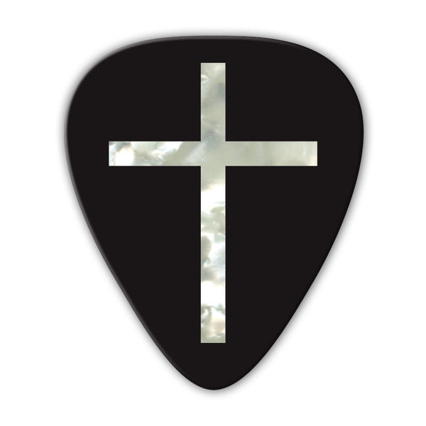 Unlimited Edition - Pearl Christian Cross Multi Pack - Custom Printed Picks - Custom Plectrum - Plektren Bedrucken - Mediators - 2