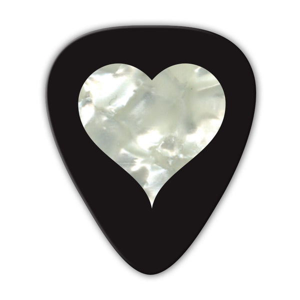 Unlimited Edition - Pearl Heart Multi Pack - Custom Printed Picks - Custom Plectrum - Plektren Bedrucken - Mediators - 2