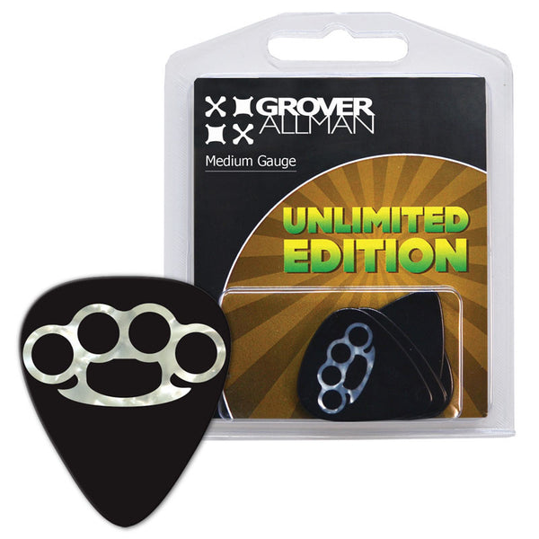 Unlimited Edition - Pearl Knuckle Duster Multi Pack - Custom Printed Picks - Custom Plectrum - Plektren Bedrucken - Mediators - 1