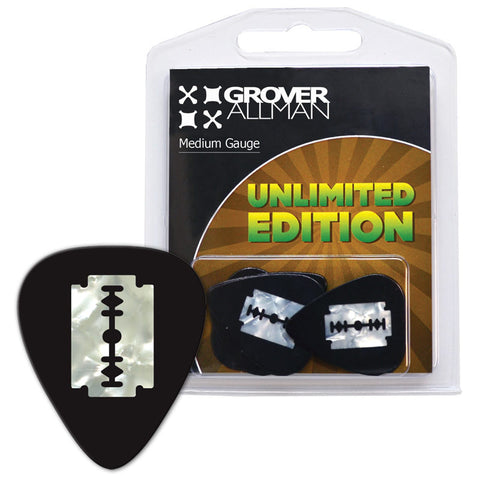 Unlimited Edition - Pearl Razor Multi Pack - Custom Printed Picks - Custom Plectrum - Plektren Bedrucken - Mediators - 1