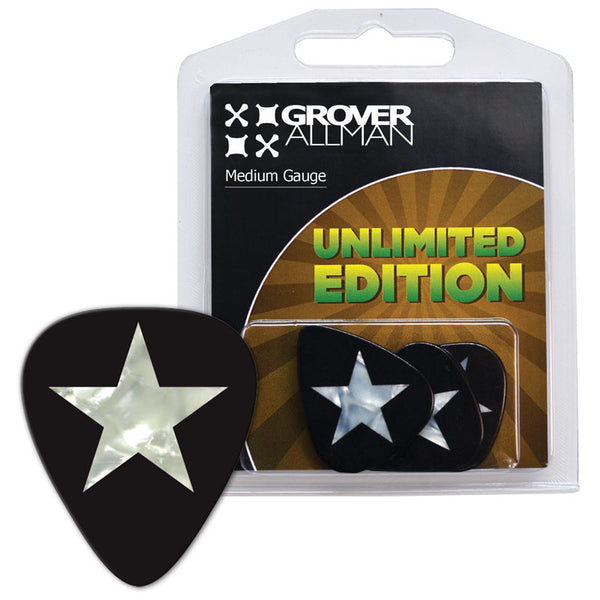 Unlimited Edition - Pearl Star Multi Pack - Custom Printed Picks - Custom Plectrum - Plektren Bedrucken - Mediators - 1