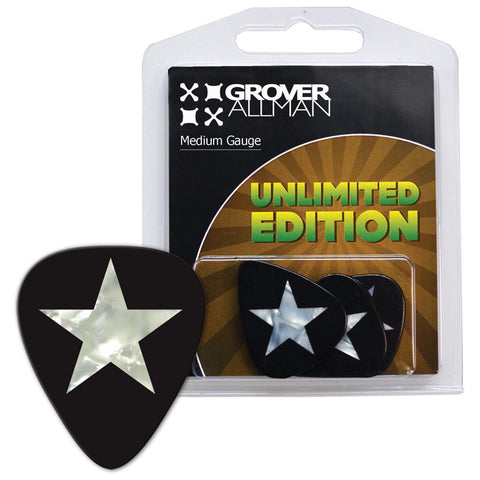 Unlimited Edition - Pearl Star Multi Pack - Custom Printed Picks - Custom Plectrum - Plektren Bedrucken - Mediators - 1