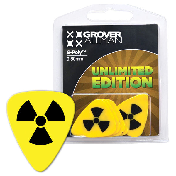 Unlimited Edition - Radioactive Multi Pack - Custom Printed Picks - Custom Plectrum - Plektren Bedrucken - Mediators - 1