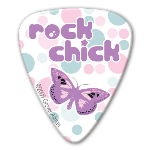 Rock Chick - Rock Chick Picks (10 pack) - Custom Printed Picks - Custom Plectrum - Plektren Bedrucken - Mediators