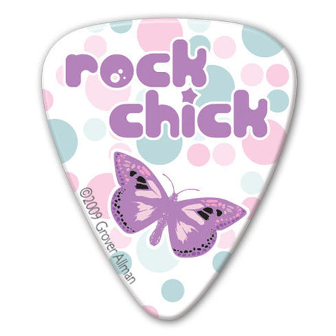Rock Chick - Rock Chick Picks (10 pack) - Custom Printed Picks - Custom Plectrum - Plektren Bedrucken - Mediators