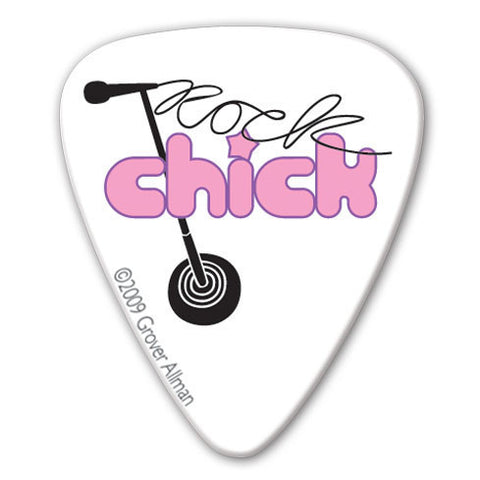 Rock Chick - Rock Chick Mic Picks (10 pack) - Custom Printed Picks - Custom Plectrum - Plektren Bedrucken - Mediators
