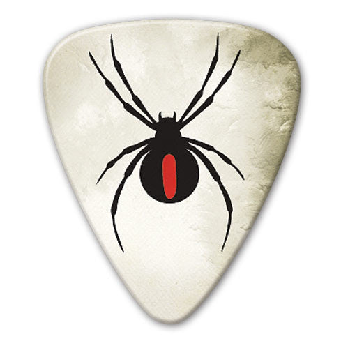 Retro Series - Redback Spider Picks (10 pack) - Custom Printed Picks - Custom Plectrum - Plektren Bedrucken - Mediators