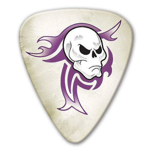 Retro Series - Tribal Skull Picks (10 pack) - Custom Printed Picks - Custom Plectrum - Plektren Bedrucken - Mediators