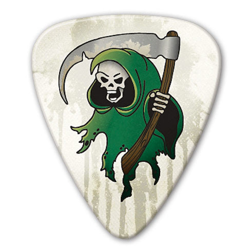Retro Series - Grim Reaper Picks (10 pack) - Custom Printed Picks - Custom Plectrum - Plektren Bedrucken - Mediators