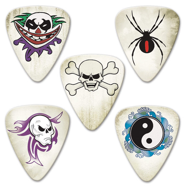 Retro Series - Multi Pack #4 - Custom Printed Picks - Custom Plectrum - Plektren Bedrucken - Mediators - 2