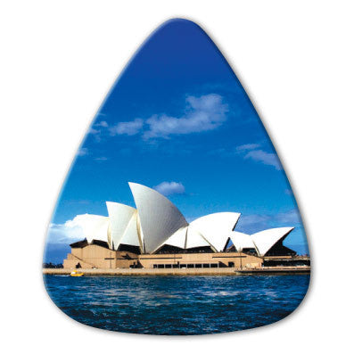 Scenic Australia - Sydney Opera House Picks (10 pack) - Custom Printed Picks - Custom Plectrum - Plektren Bedrucken - Mediators