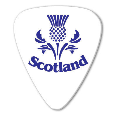 Scotland - Thistle Picks (10 pack) - Custom Printed Picks - Custom Plectrum - Plektren Bedrucken - Mediators