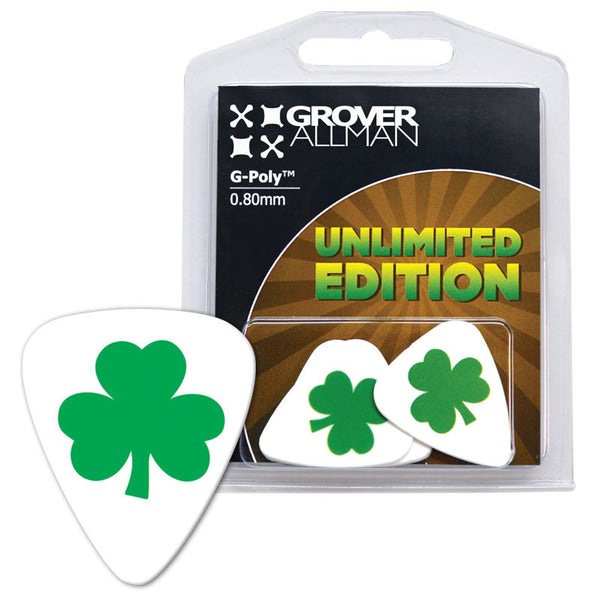 Unlimited Edition - Shamrock Multi Pack - Custom Printed Picks - Custom Plectrum - Plektren Bedrucken - Mediators - 1