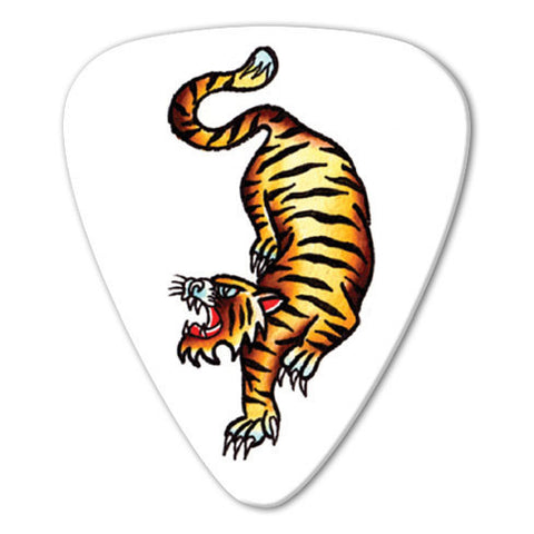 Steen Jones - Tiger Picks (10 pack) - Custom Printed Picks - Custom Plectrum - Plektren Bedrucken - Mediators