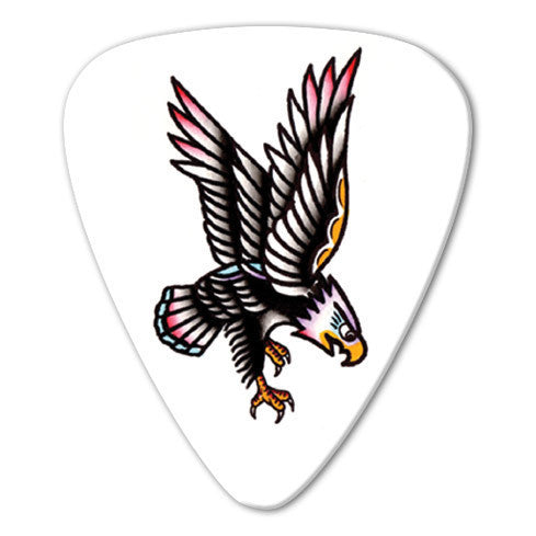 Steen Jones - Eagle Picks (10 pack) - Custom Printed Picks - Custom Plectrum - Plektren Bedrucken - Mediators