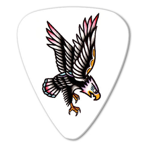 Steen Jones - Eagle Picks (10 pack) - Custom Printed Picks - Custom Plectrum - Plektren Bedrucken - Mediators