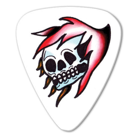 Steen Jones - Skull Picks (10 pack) - Custom Printed Picks - Custom Plectrum - Plektren Bedrucken - Mediators