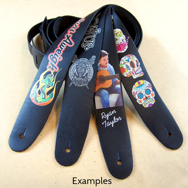Custom Printed Guitar Straps - Custom Printed Picks - Custom Plectrum - Plektren Bedrucken - Mediators - 8