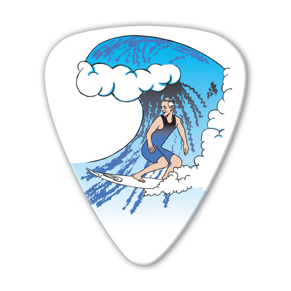 Unlimited Edition - Surfer Multi Pack - Custom Printed Picks - Custom Plectrum - Plektren Bedrucken - Mediators - 2