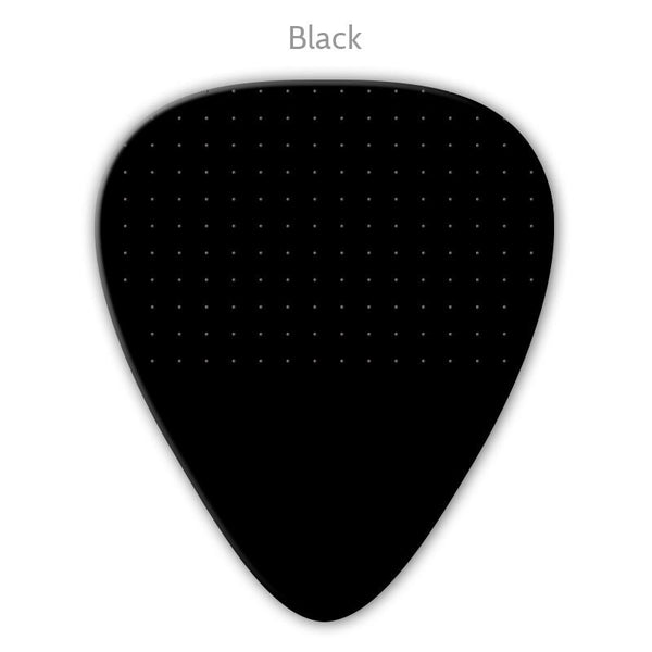 Celluloid Standard Shape TRU GRIP Picks - Double Sided - Custom Printed Picks - Custom Plektrum - Plektren Bedrucken - puas personalizadas