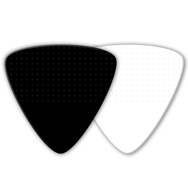 Celluloid Large Triangle Shape TRU GRIP Picks - Double Sided - Custom Printed Picks - Custom Plektrum - Plektren Bedrucken - puas personalizadas