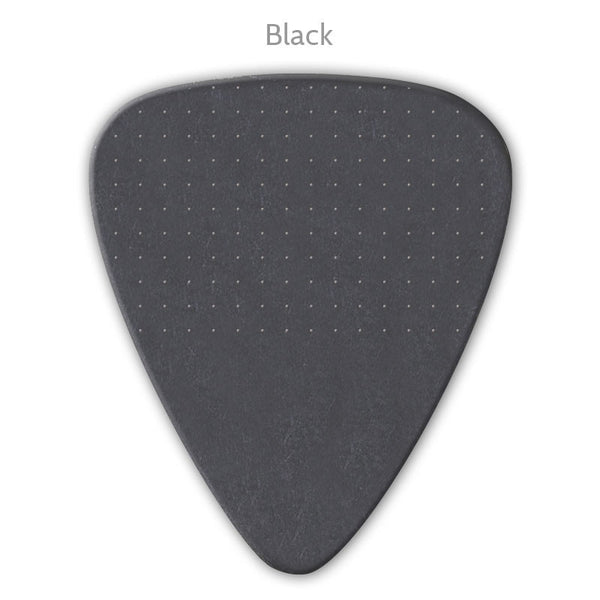 Delrinex ISO Shape TRU GRIP Picks - Single Sided - Custom Printed Picks - Custom Plektrum - Plektren Bedrucken - puas personalizadas