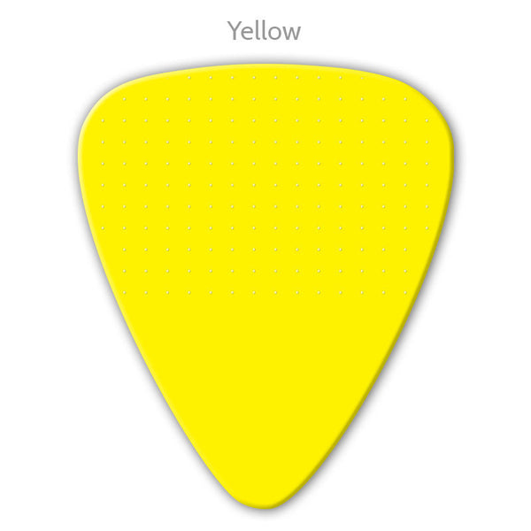 G-Poly ISO Shape TRU GRIP Picks - Single Sided - Custom Printed Picks - Custom Plektrum - Plektren Bedrucken - puas personalizadas