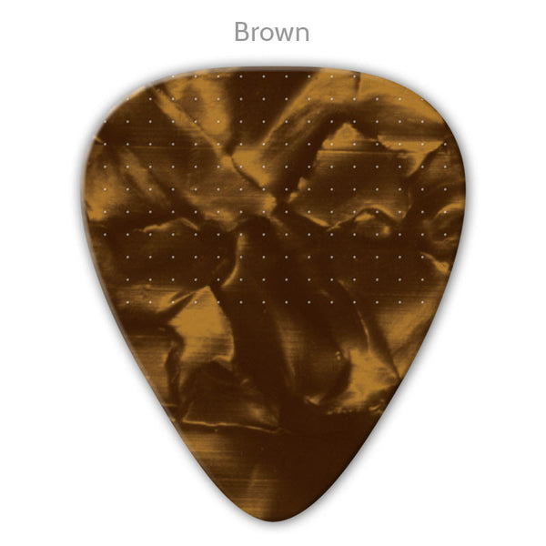 Vintage Celluloid TRU GRIP Picks - Double Sided - Custom Printed Picks - Custom Plectrum - Plektren Bedrucken - Mediators - 3