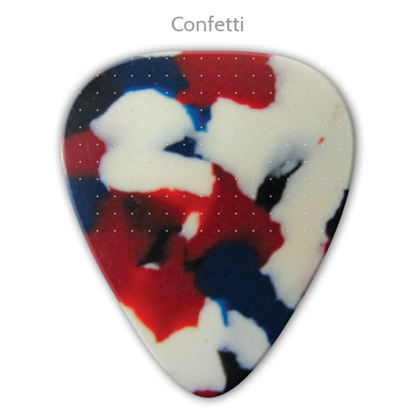 Vintage Celluloid TRU GRIP Picks - Double Sided - Custom Printed Picks - Custom Plectrum - Plektren Bedrucken - Mediators - 4