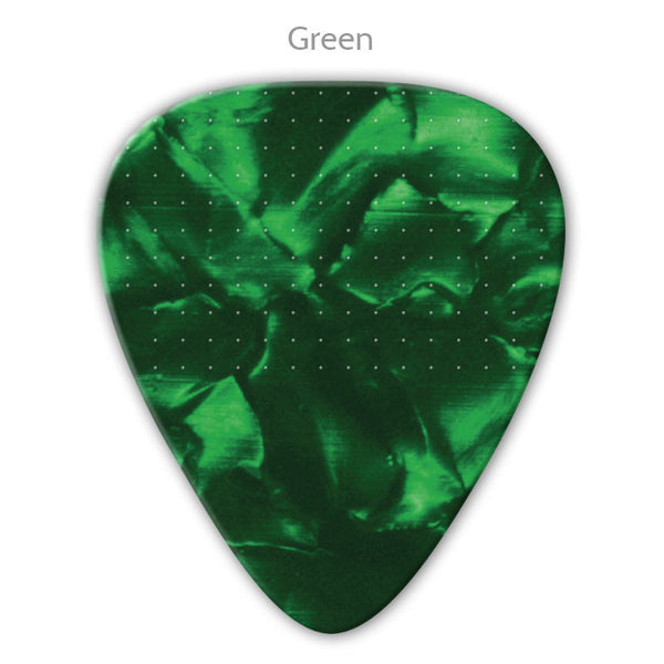 Vintage Celluloid TRU GRIP Picks - Double Sided - Custom Printed Picks - Custom Plectrum - Plektren Bedrucken - Mediators - 5