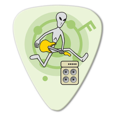 Unlimited Edition - Eddie Van Alien Picks (10 pack) - Custom Printed Picks - Custom Plectrum - Plektren Bedrucken - Mediators