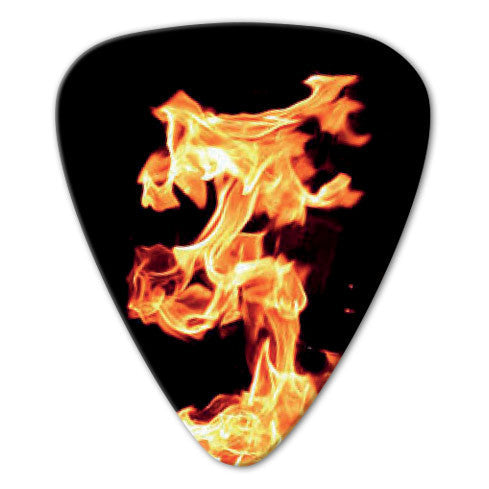 Unlimited Edition - Fire Picks (10 pack) - Custom Printed Picks - Custom Plectrum - Plektren Bedrucken - Mediators