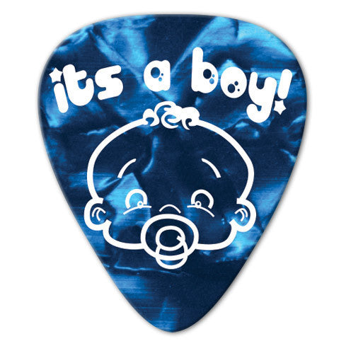 Unlimited Edition - It's a Boy Picks (10 pack) - Custom Printed Picks - Custom Plectrum - Plektren Bedrucken - Mediators