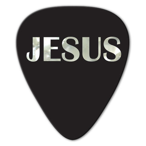 Unlimited Edition - Pearl Jesus Picks (10 pack) - Custom Printed Picks - Custom Plectrum - Plektren Bedrucken - Mediators