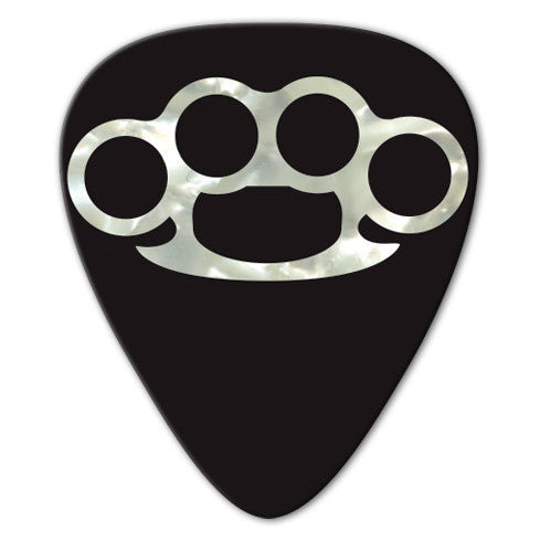Unlimited Edition - Pearl Knuckle Duster Picks (10 pack) - Custom Printed Picks - Custom Plectrum - Plektren Bedrucken - Mediators