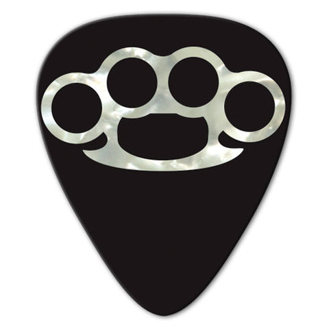 Unlimited Edition - Pearl Knuckle Duster Picks (10 pack) - Custom Printed Picks - Custom Plectrum - Plektren Bedrucken - Mediators
