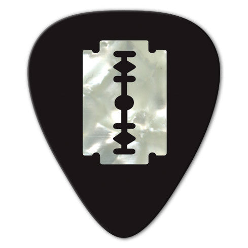 Unlimited Edition - Pearl Razor Picks (10 pack) - Custom Printed Picks - Custom Plectrum - Plektren Bedrucken - Mediators