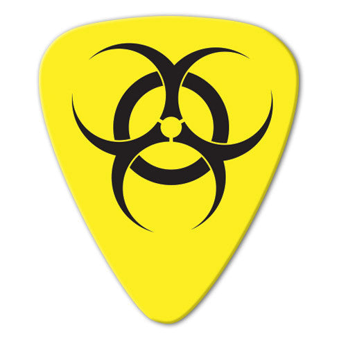 Unlimited Edition - Biohazard Picks (10 pack) - Custom Printed Picks - Custom Plectrum - Plektren Bedrucken - Mediators