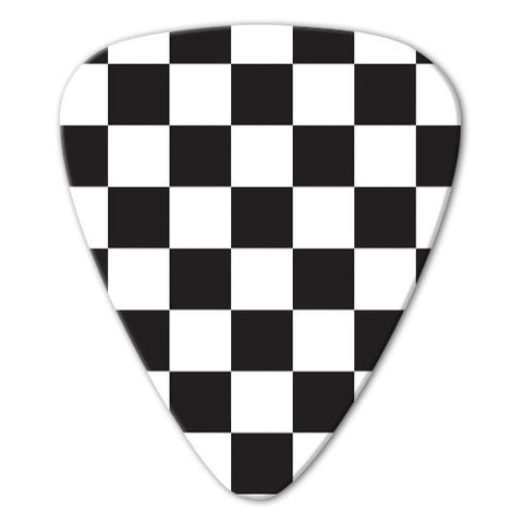 Unlimited Edition - Checkerboard Picks (10 pack) - Custom Printed Picks - Custom Plectrum - Plektren Bedrucken - Mediators