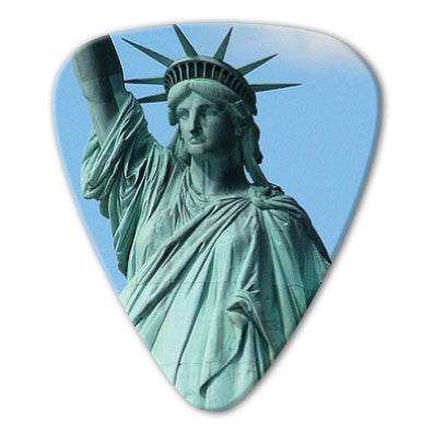USA - Statue of Liberty Picks (10 pack) - Custom Printed Picks - Custom Plectrum - Plektren Bedrucken - Mediators