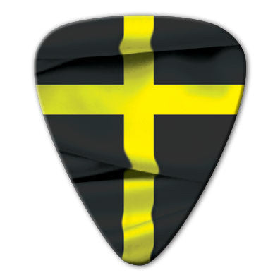 Wales - St David's Cross Photo Flag Picks (10 pack) - Custom Printed Picks - Custom Plectrum - Plektren Bedrucken - Mediators