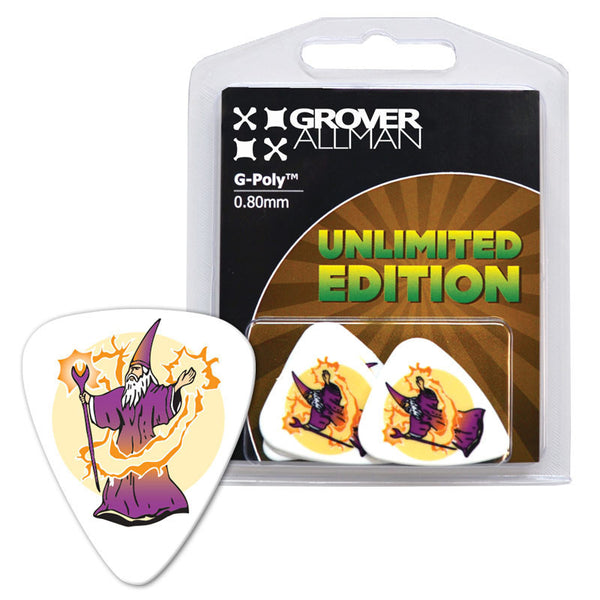 Unlimited Edition - Wizard Multi Pack - Custom Printed Picks - Custom Plectrum - Plektren Bedrucken - Mediators - 1